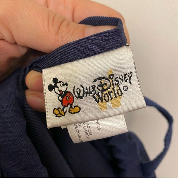 Walt Disney World Parks Drawstring 2006 Backpack bag Blue graphic Drawstring - Picture 6 of 10